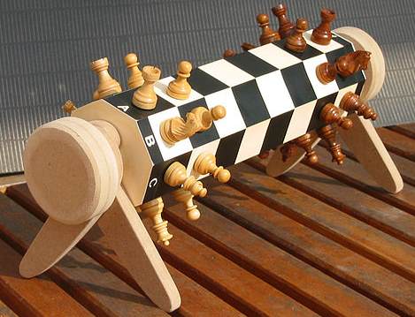 Echecs Cylindriques Serge Clair