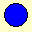 blue circle